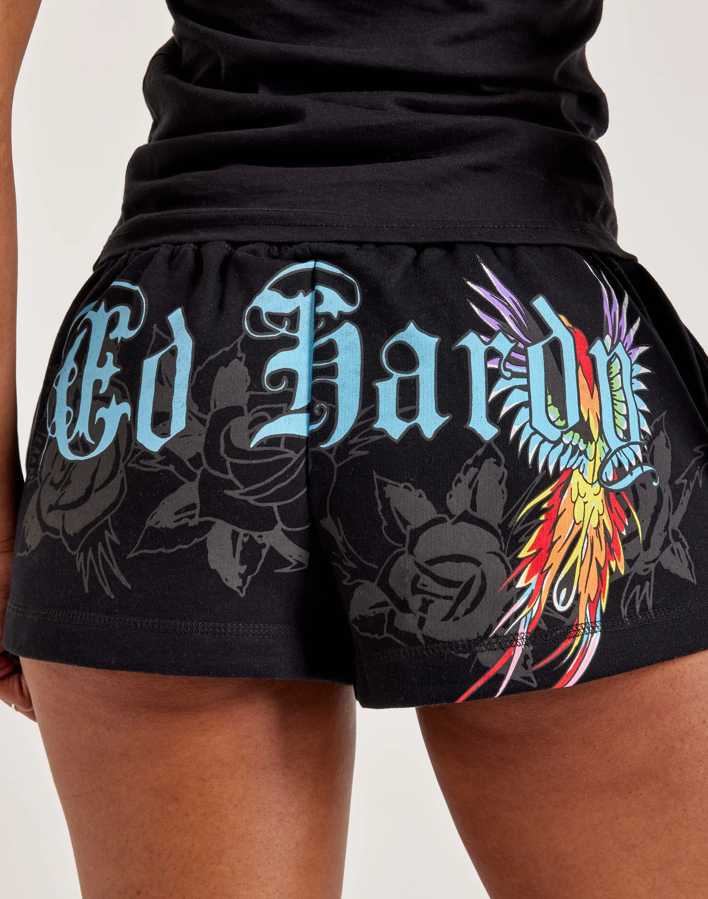 Ed Hardy Phoenix Y2K Shorts