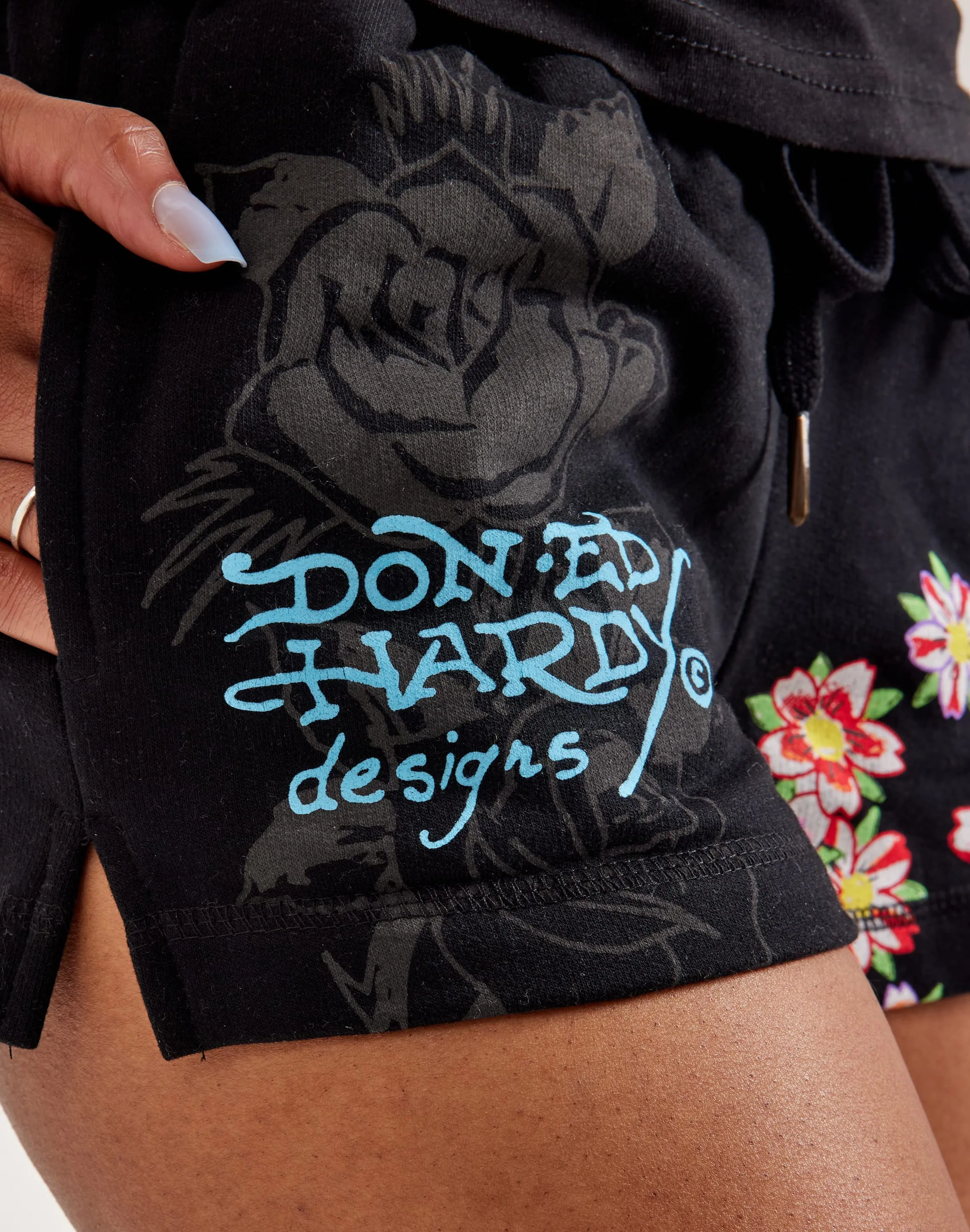 Ed Hardy Phoenix Y2K Shorts