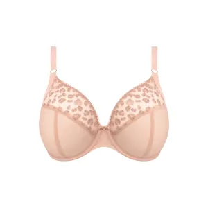 Elomi Namrah Under Wire Bandless Plunge, Pale Blush