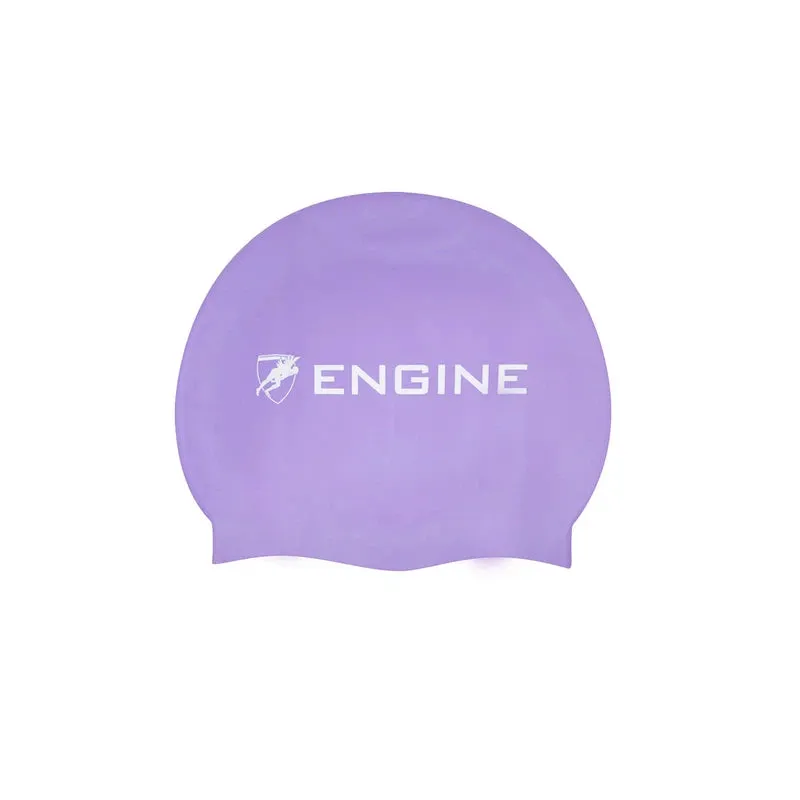 Engine Silicone Swim Cap - Engine Logo