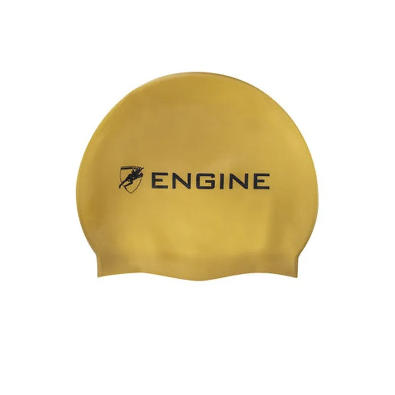 Engine Silicone Swim Cap - Engine Logo