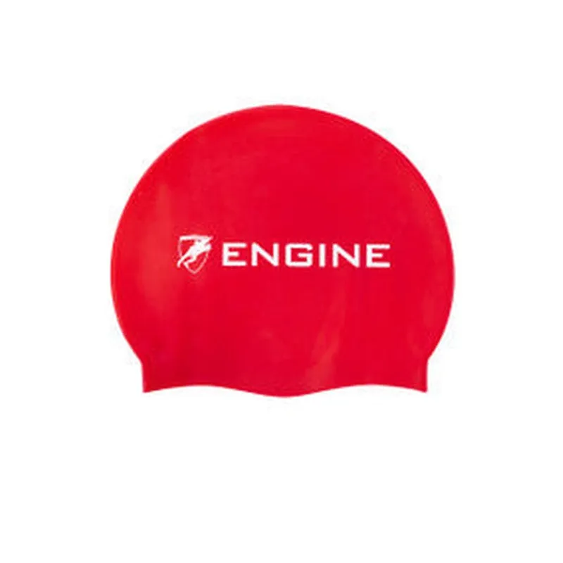 Engine Silicone Swim Cap - Engine Logo