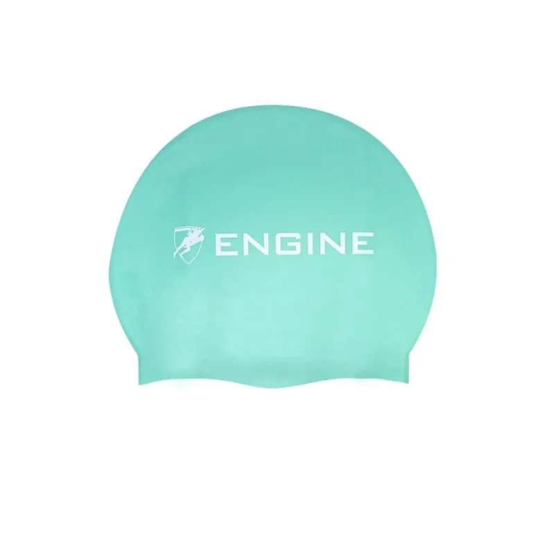 Engine Silicone Swim Cap - Engine Logo
