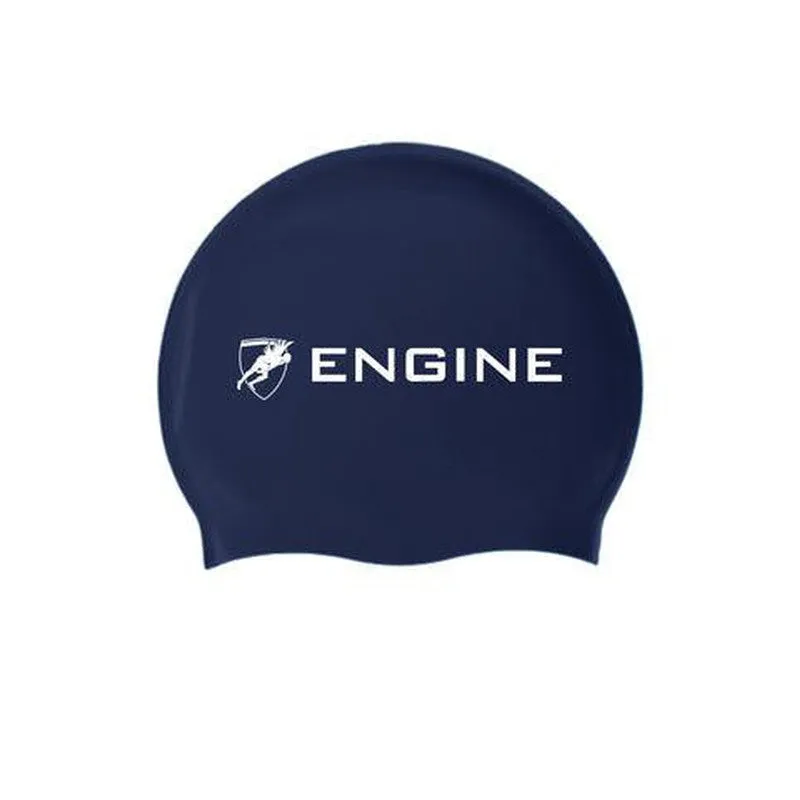 Engine Silicone Swim Cap - Engine Logo