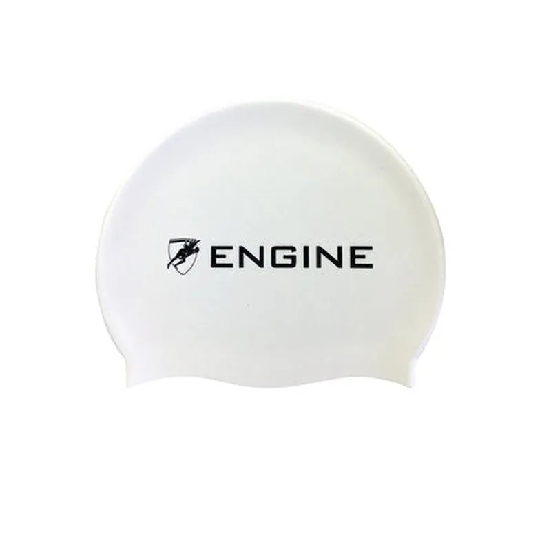 Engine Silicone Swim Cap - Engine Logo