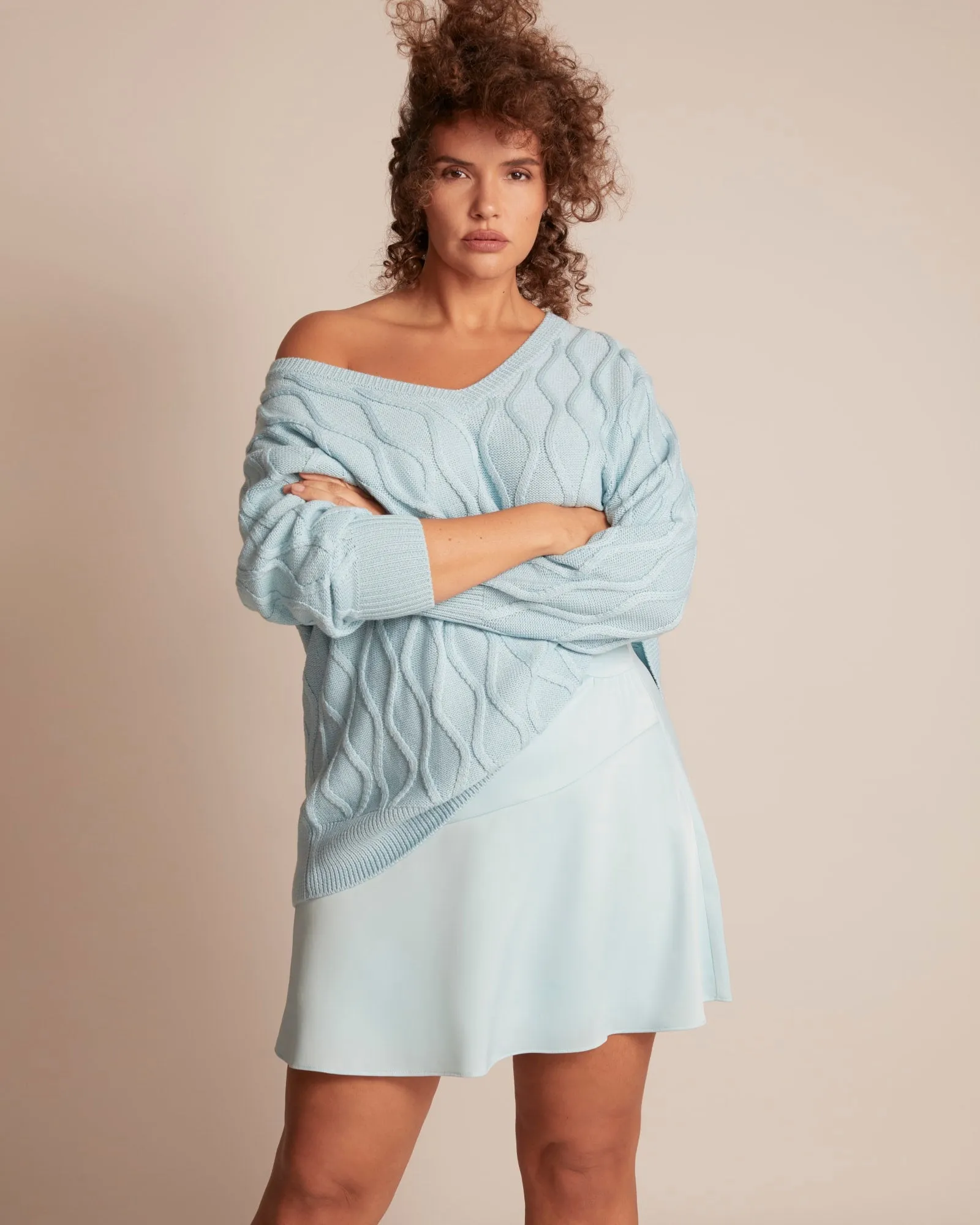 Erica Skirt | Light Blue