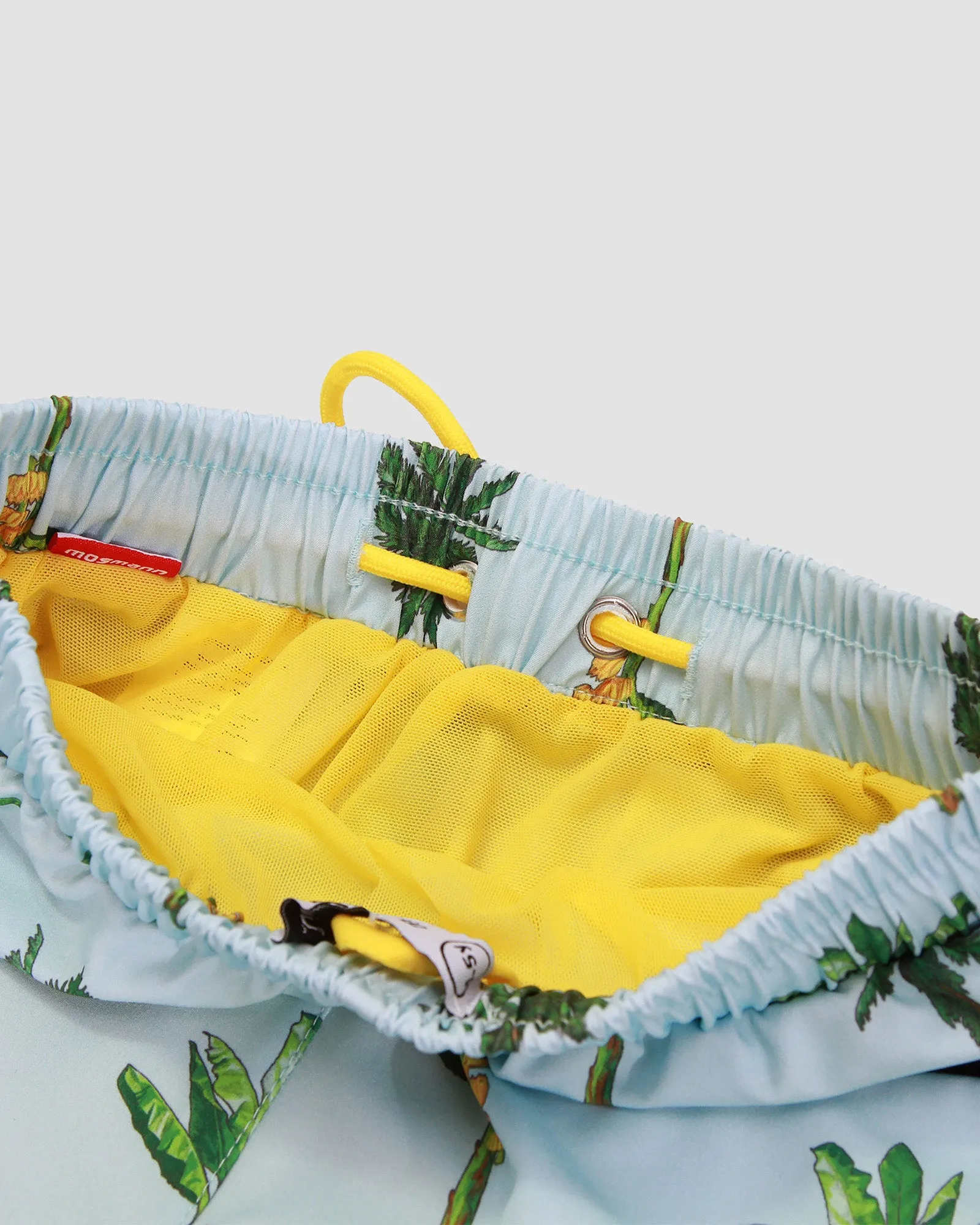 Father and Son Matching swim shorts - La Banana (Light Blue)