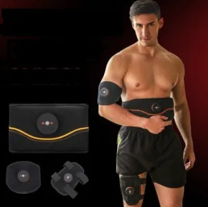 Fitness Muscle Stimulators Body Slimming Fitness Exerciser Trainer For Abdomen Arm Leg Men Women Fat Burning Home Gym Equipment