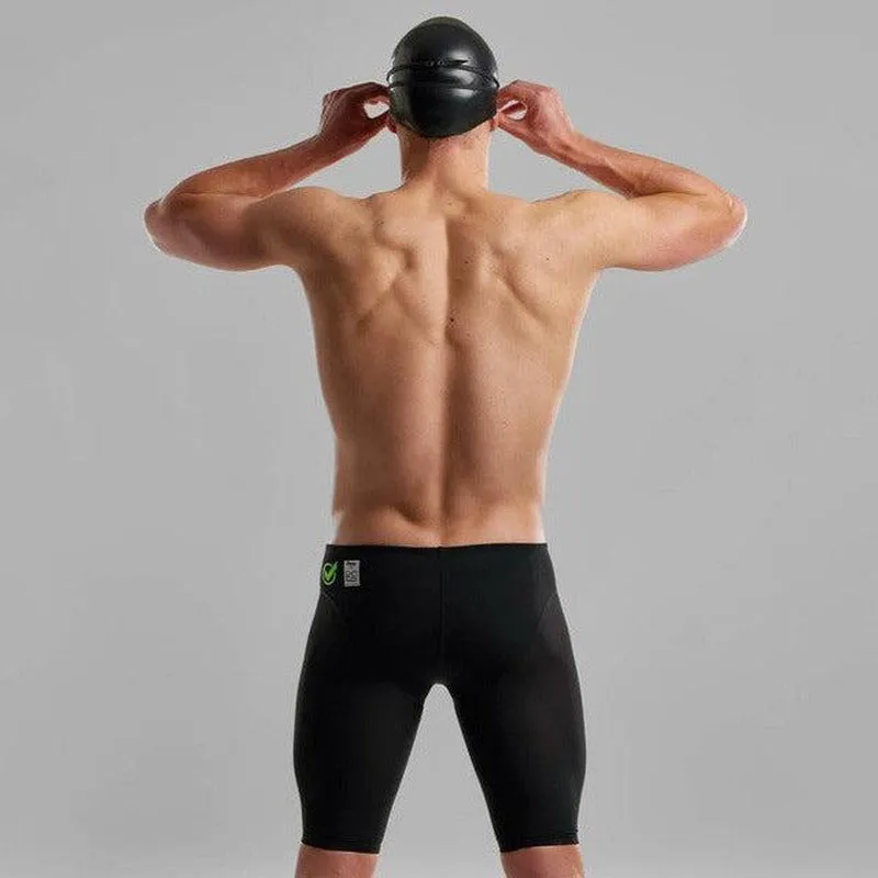 Funky Trunks Mens Apex Viper Jammers | Black Attack