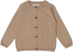 Girls Crewneck Cardigan Solid Cotton Long Sleeve Button Sweater Uniform Sweaters for Little Girls