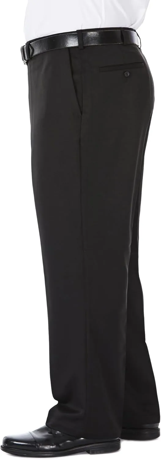 Haggar Men's Cool 18 Flat Front Pant Reg. and Big & Tall Sizes