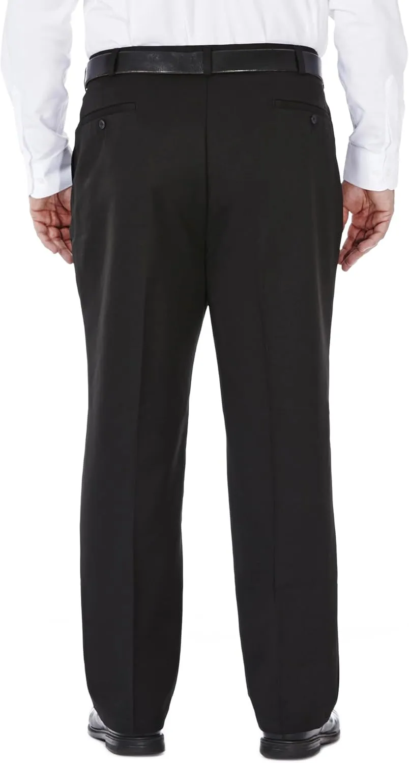 Haggar Men's Cool 18 Flat Front Pant Reg. and Big & Tall Sizes