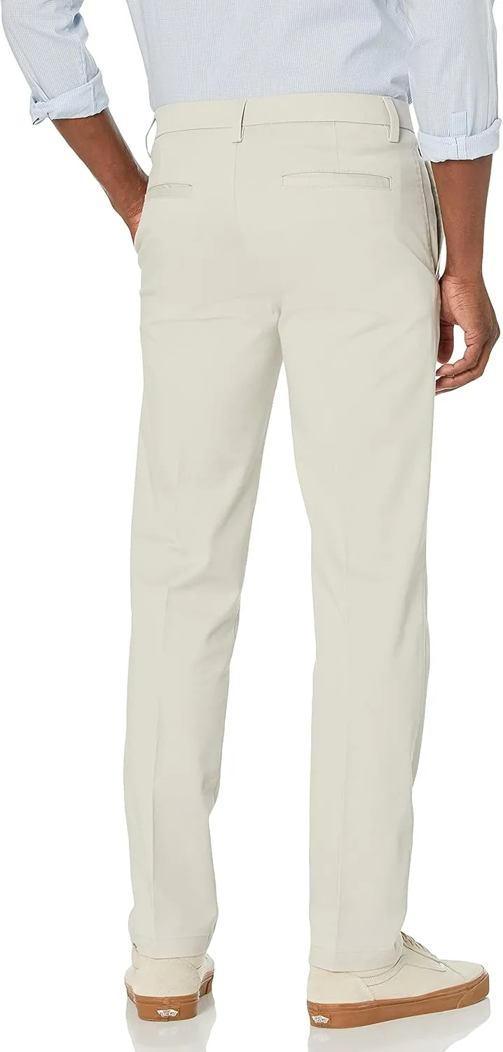 Haggar Men's Premium Comfort Khaki Pant - Multi-Fits Regular and Big & Tall Sizes