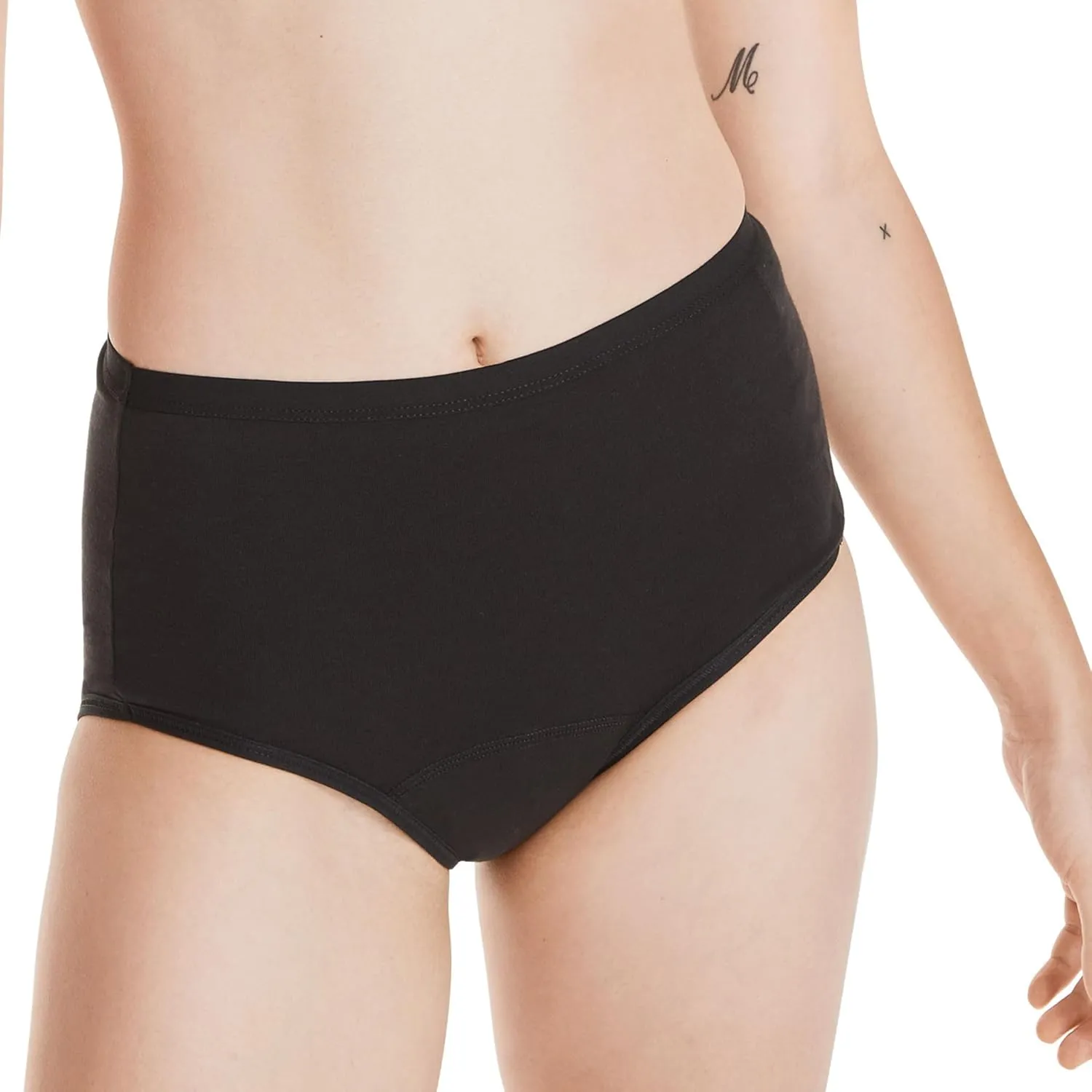 Hanes Women's Comfort, Period. Underwear, Moderate Leaks, Bikini, Boyshort Or Brief, 3-pack