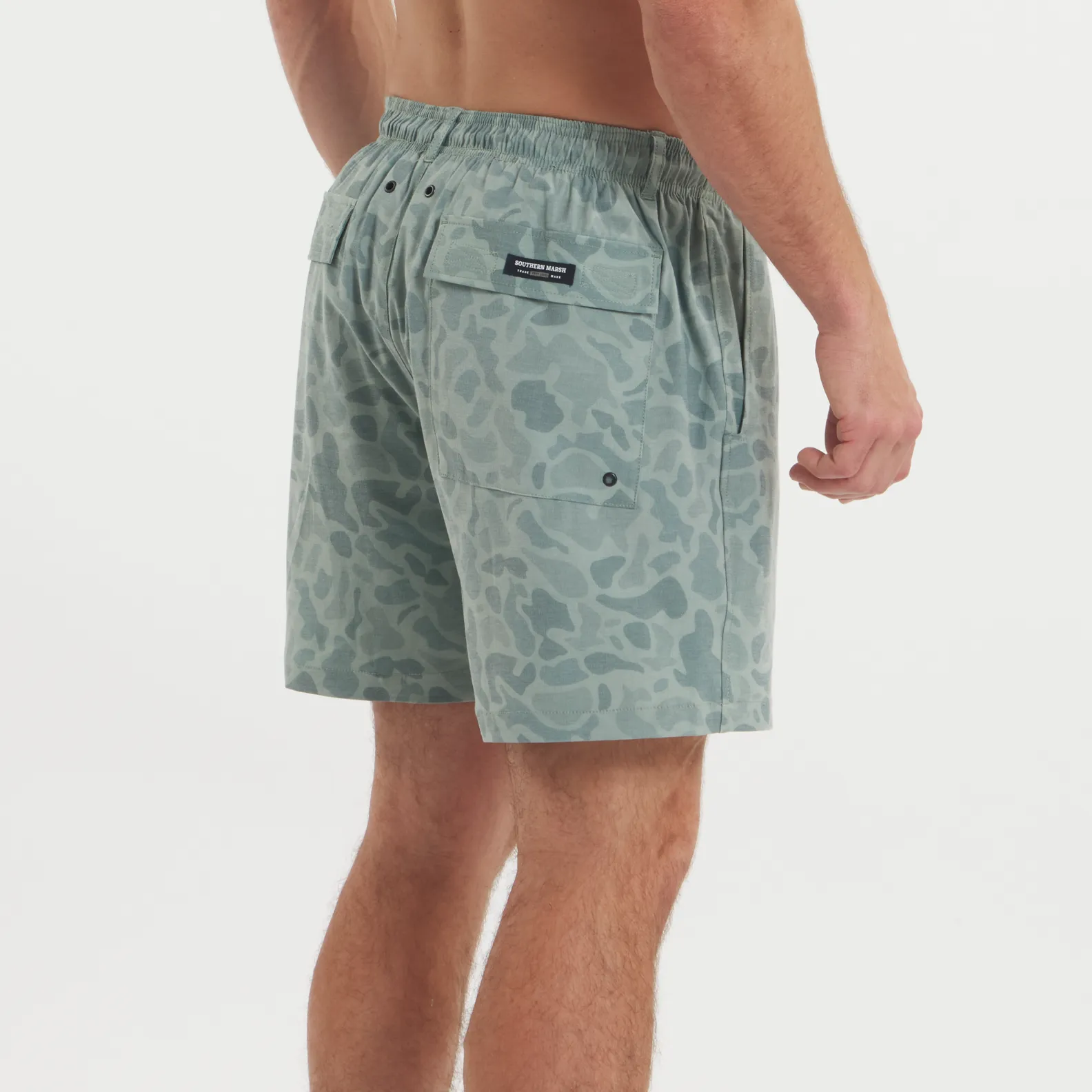 Harbor Stretch SEAWASH Hybrid Short - Camo