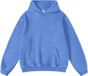 Hatant Oversized Hoodie Sweatshirts for Women Couples Heavyweight Hoodies Pullover Vintage Acid Wash Sweaters Pullover 2025