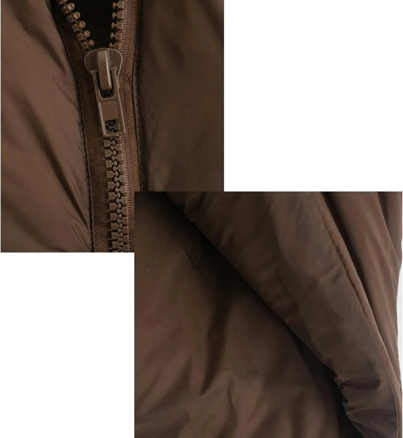 Hixiaohe Women's Winter Crop Vest Puffer Lightweight Stand Collar Padded Vest Zip Up Sleeveless Jacket