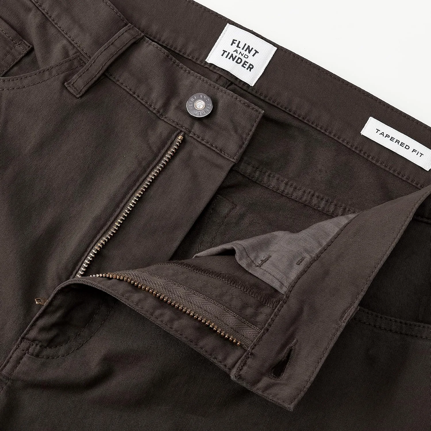 Huckberry Flint and Tinder Men's 365 Pant, Stretch Comfort, 5-Pocket Mens Pant