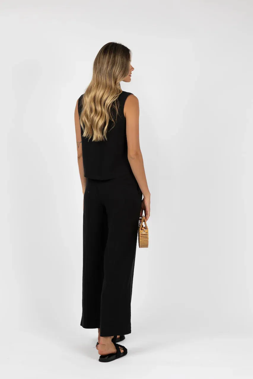 Humidity - Evita Top, Black