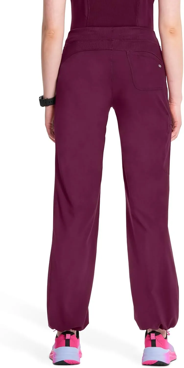 Infinity by Cherokee Straight Leg Drawstring Women Scrub Pants 360 Stretch with 4 Pockets -1123A