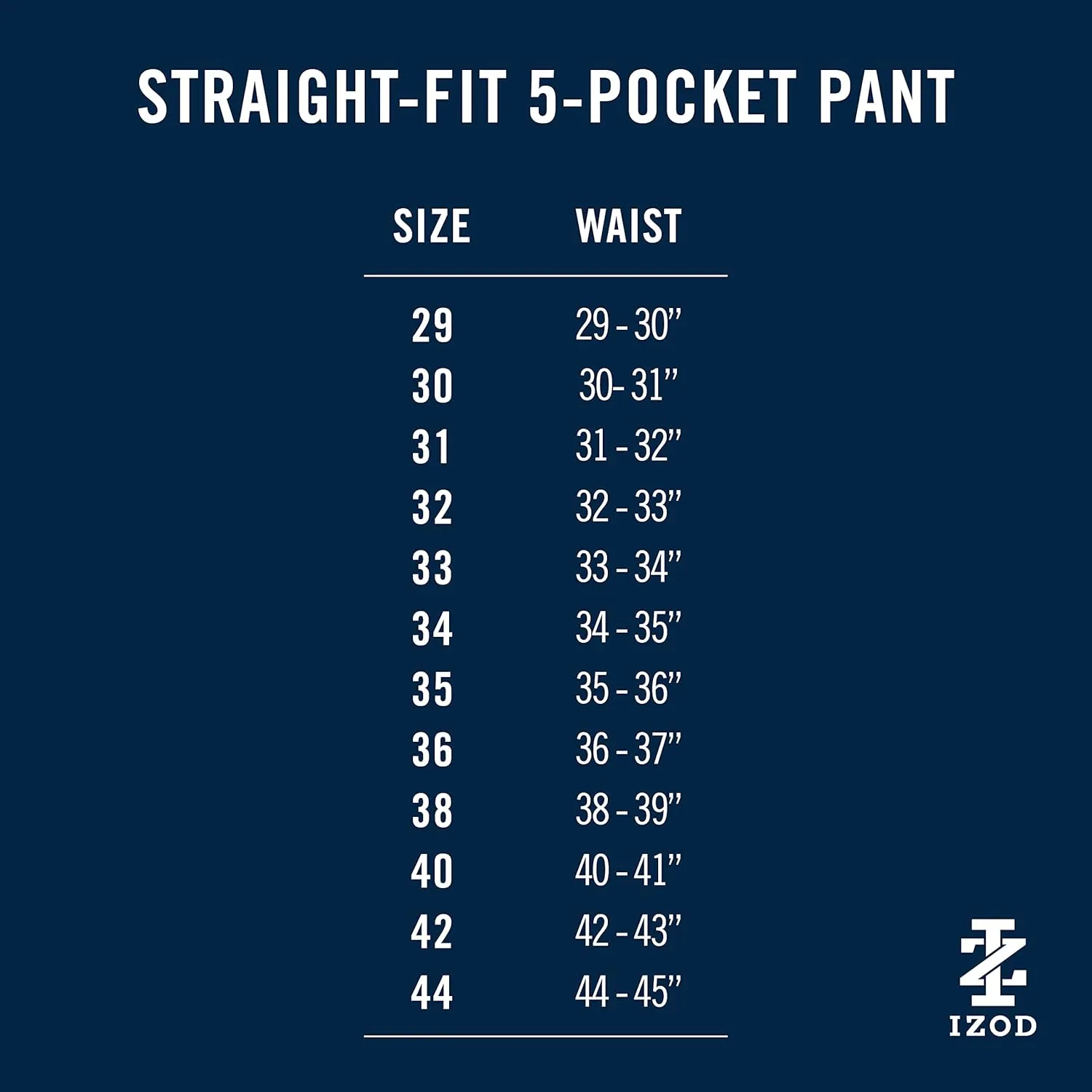 IZOD Men's Big & Tall Performance Stretch Flat Front Pant