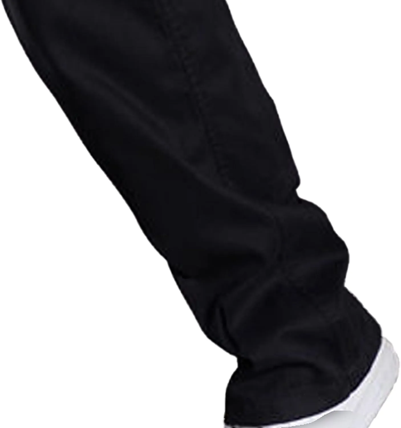JEShifangjiusu Men'S Comfort Stretch Cotton Chino Pants Skinny Slim Fit Casual Jeans Straight Fashion Dress Denim Pants