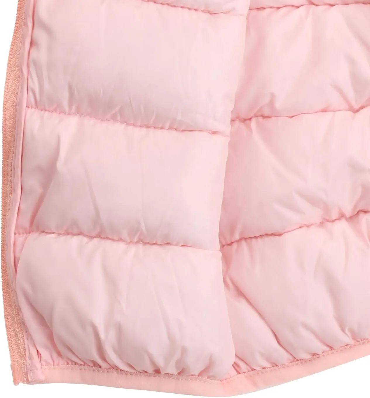 JESKIDS Girls Boys Puffer Vest Hooded Warm Outerwear with Zipper Lightweight Sleeveless Outfit