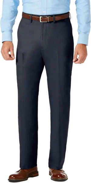 J.M. Haggar Men's Classic Fit Flat Front Dress Pant-Regular and Big & Tall Sizes