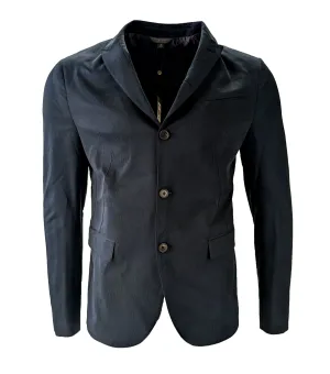 John Varvatos Men's Dark Navy Convertible Lapel Blazer $798 NWT