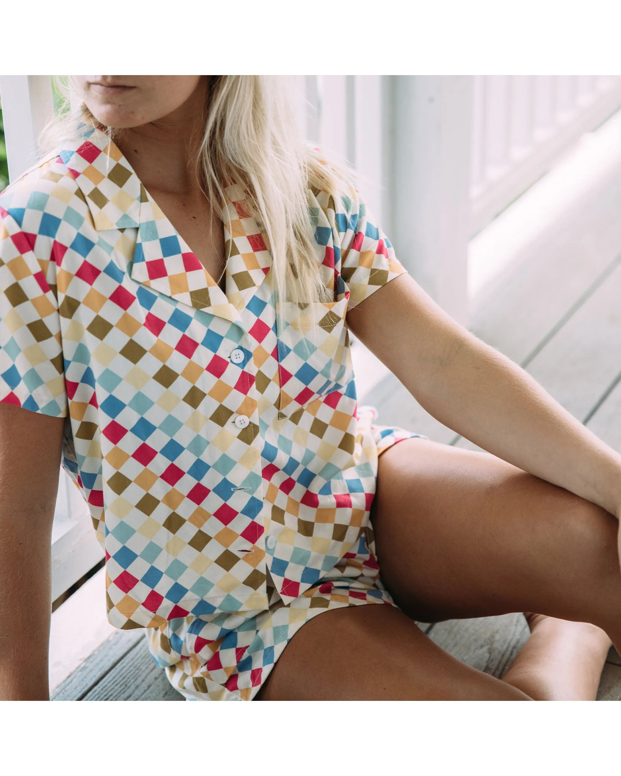 Just Be You Button-Up Shirt - Multi