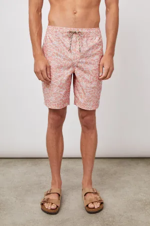 KIAN SWIM SHORT - SERENITY DUSTY ROSE