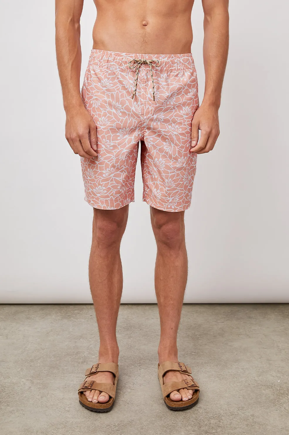 KIAN SWIM SHORT - SERENITY DUSTY ROSE