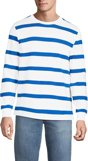 Lands' End Men's Super-T Long Sleeve T-Shirt