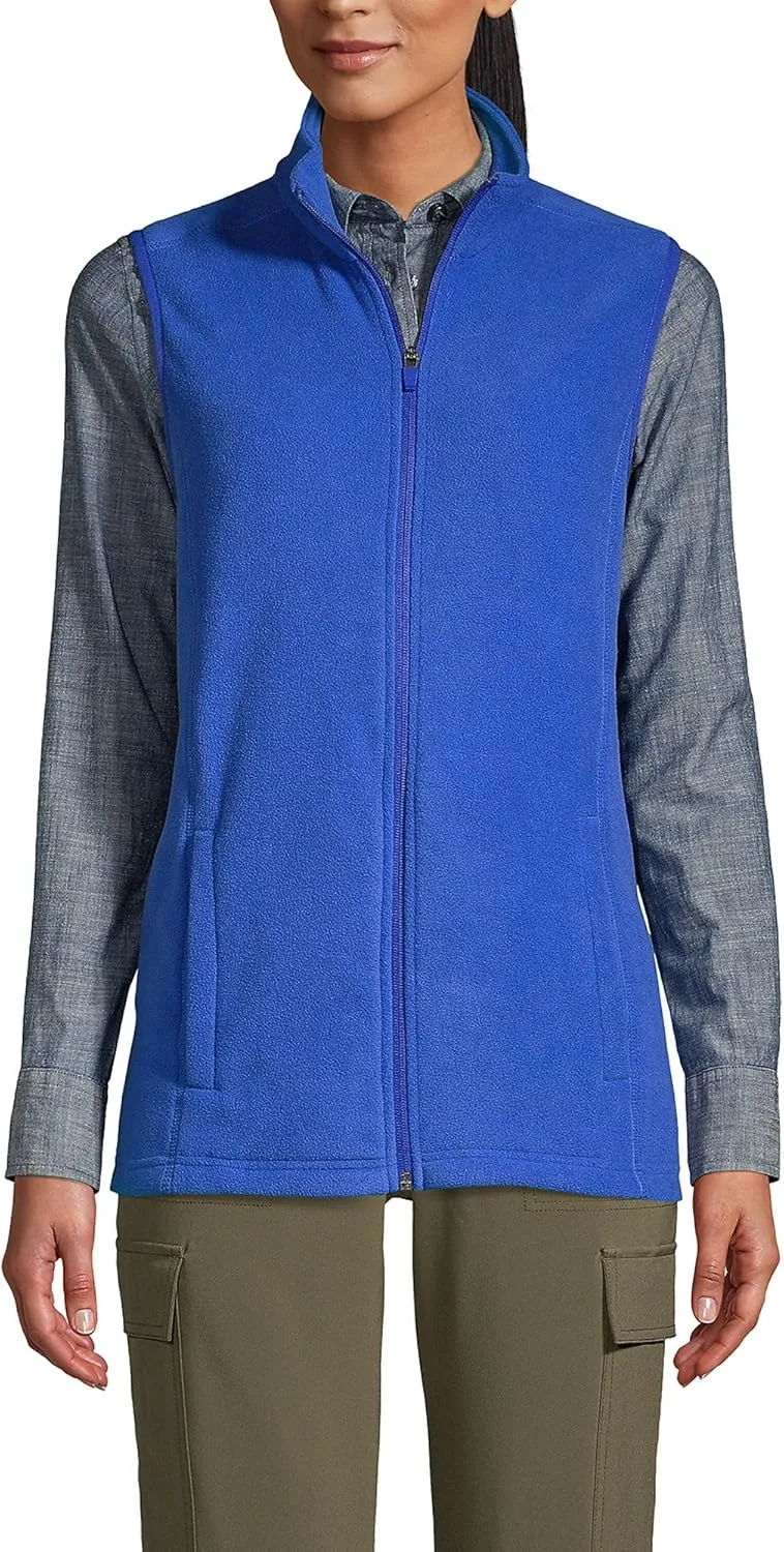 Lands' End Women's Thermacheck 100 Fleece Vest