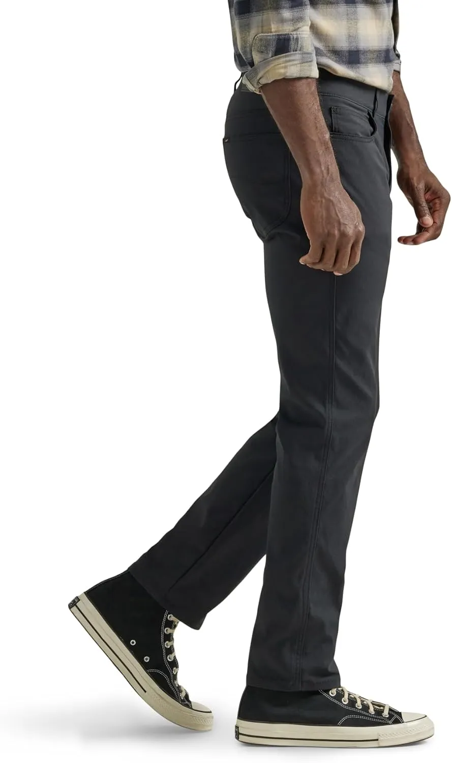 Lee Men's Extreme Motion 5 Pocket Synthetic Straight Pant