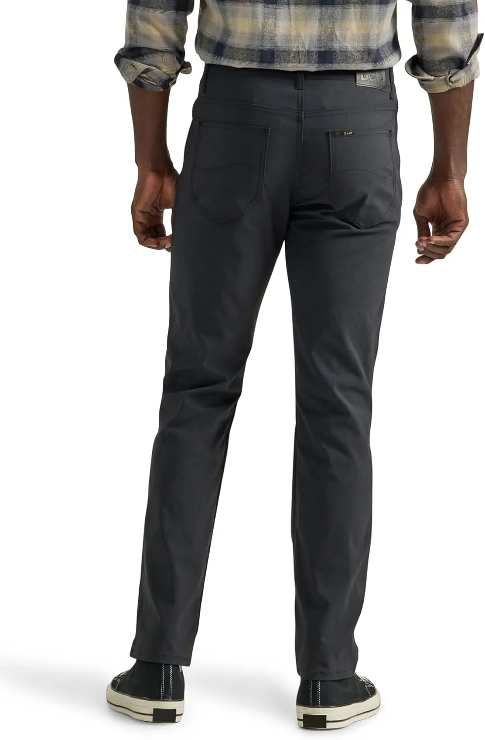 Lee Men's Extreme Motion 5 Pocket Synthetic Straight Pant