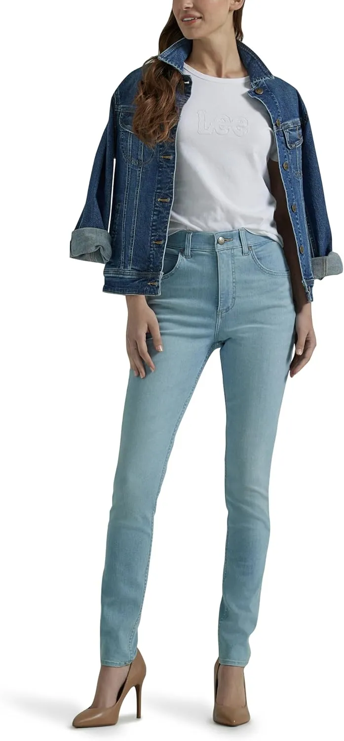 Lee Women's Ultra Lux Comfort with Flex Motion High Rise Skinny Jean