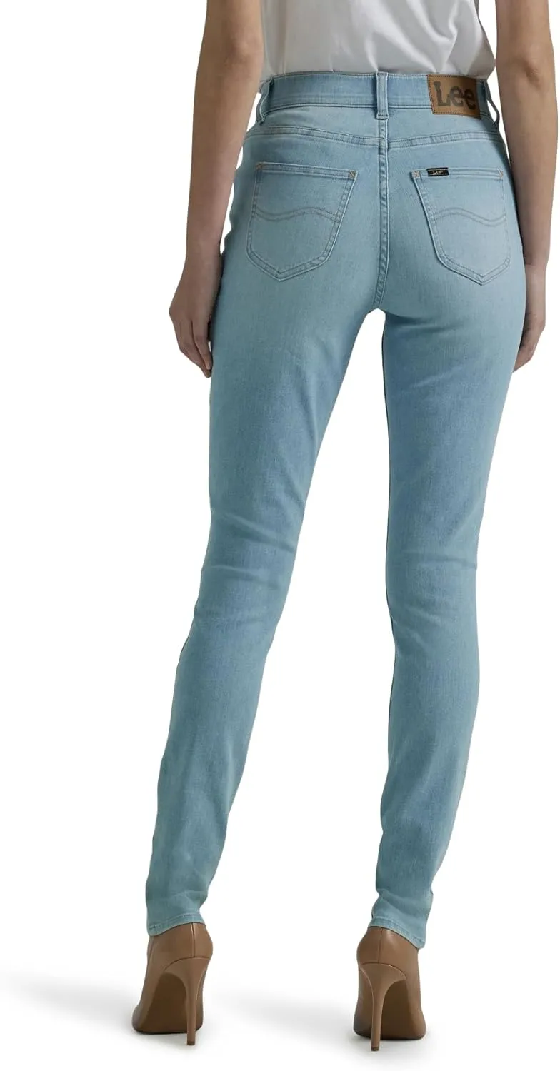 Lee Women's Ultra Lux Comfort with Flex Motion High Rise Skinny Jean