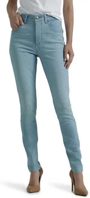 Lee Women's Ultra Lux Comfort with Flex Motion High Rise Skinny Jean