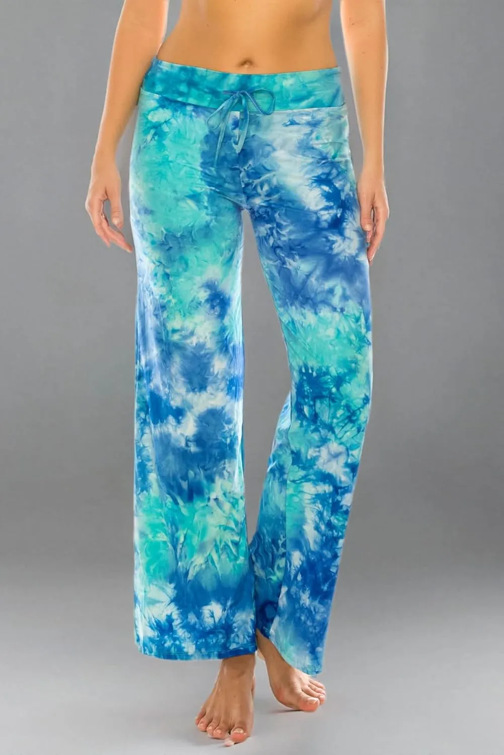 Leggings Depot Women's Casual Long Pajama Lounge Pants Drawstring Sleepwear-Print Design