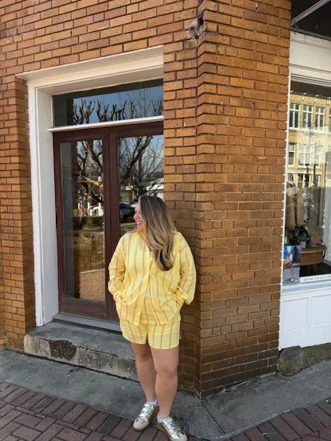 Lemonade Stripe Set