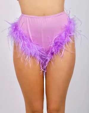 Lilac Fuzzy Bottoms