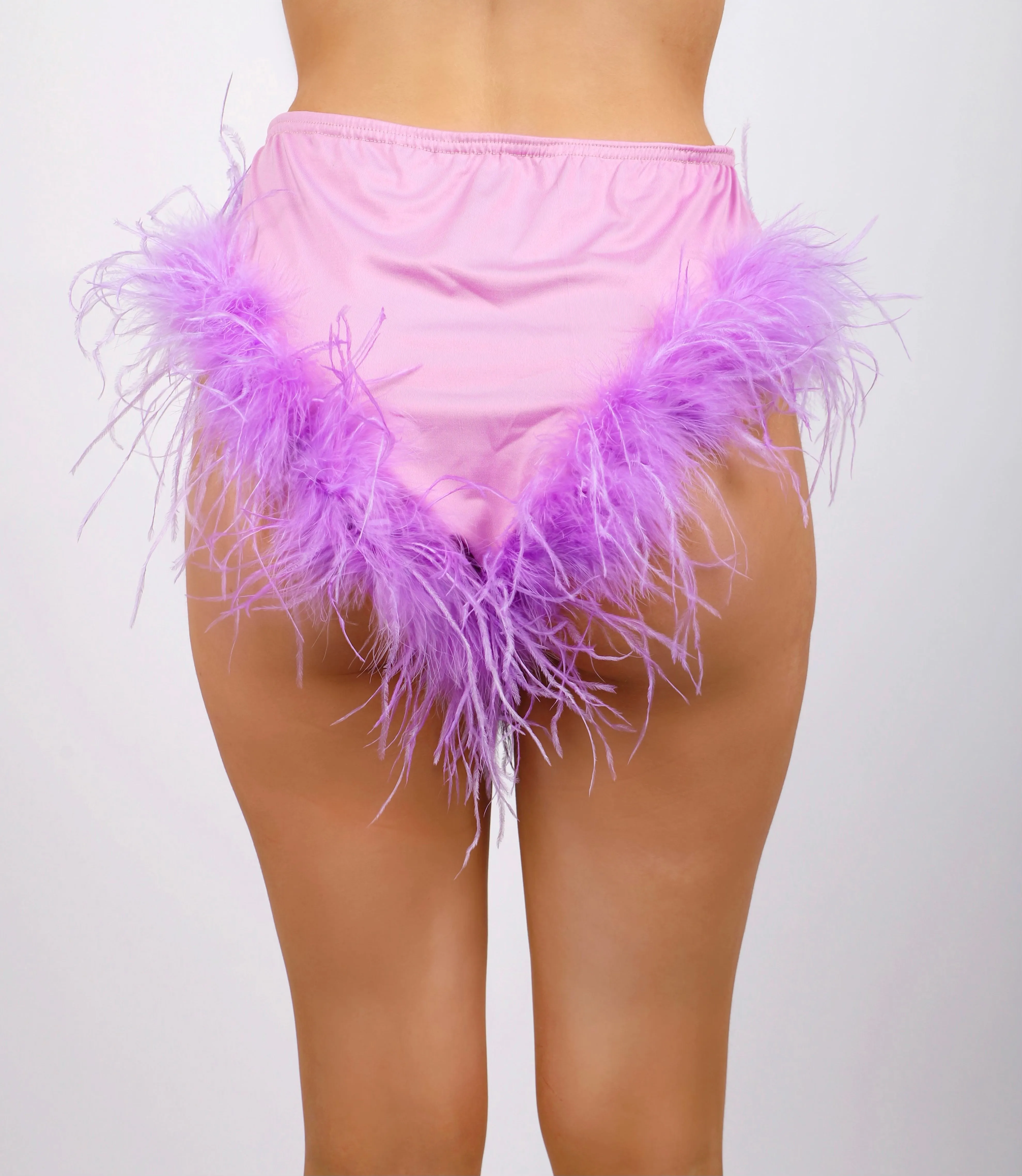 Lilac Fuzzy Bottoms