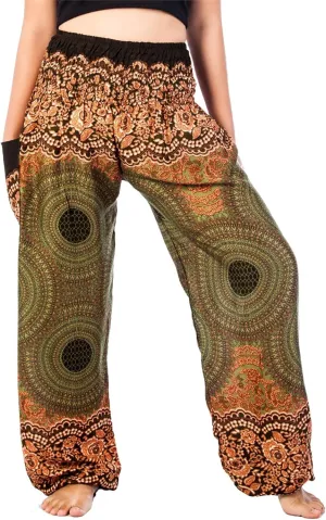LOFBAZ Harem Boho Pants for Women Yoga S-4XL Plus Hippie Clothing PJ