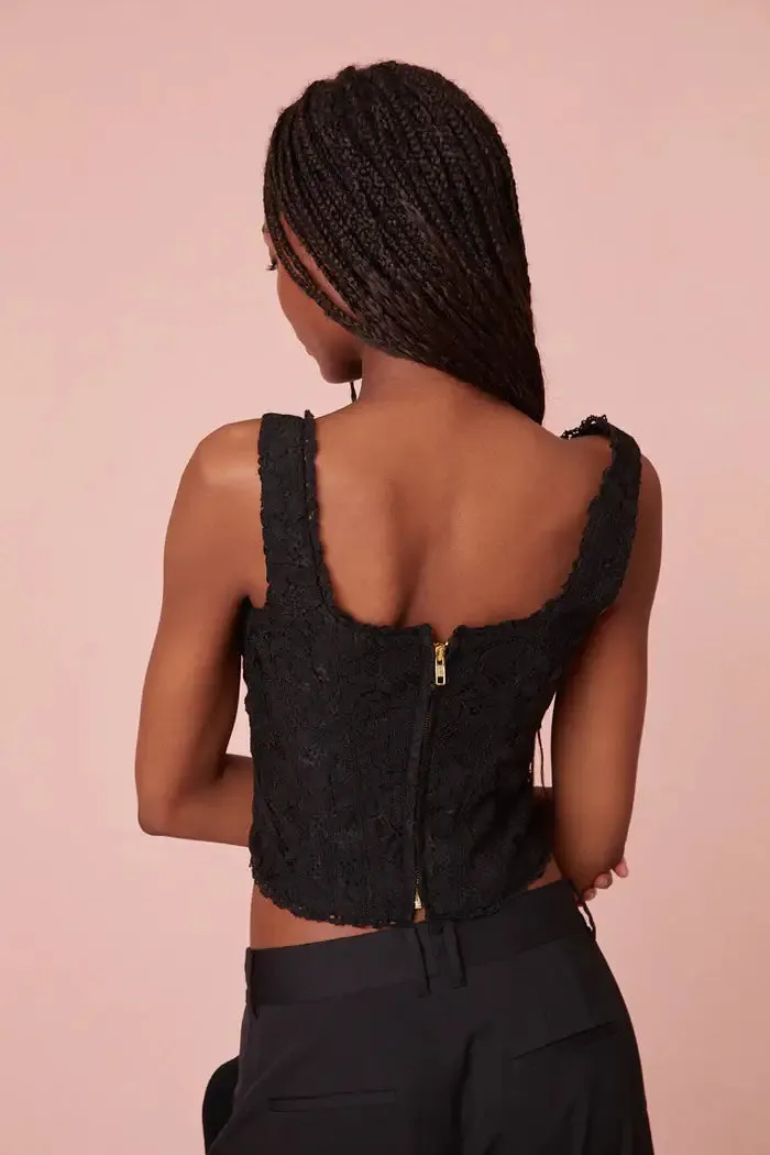 Lorelai Bustier in Black