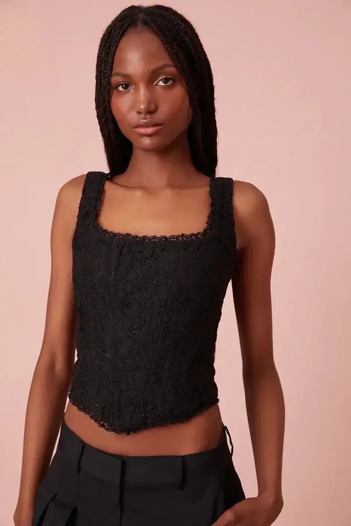 Lorelai Bustier in Black