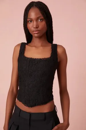 Lorelai Bustier in Black