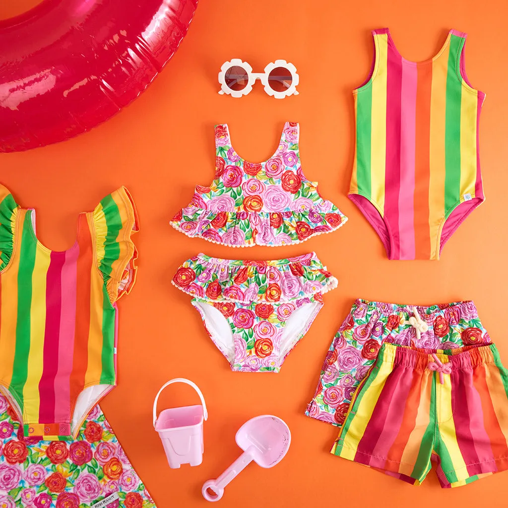 Lotte Flutter Sleeve One Piece Swimsuit