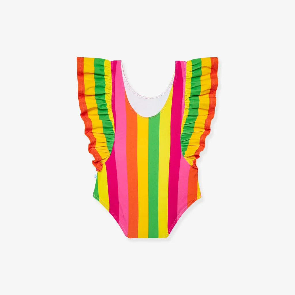 Lotte Flutter Sleeve One Piece Swimsuit