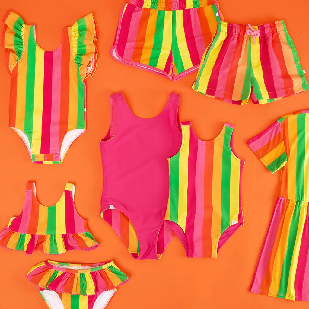 Lotte Flutter Sleeve One Piece Swimsuit